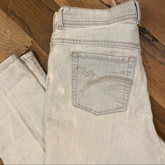 Gloria Vanderbilt Amanda Light Blue Denim Jeans Size 12 - Picture 12 of 15